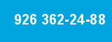 926 362-24-88